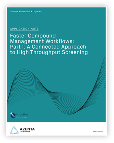 Compound Management: a Connected Approach to High Throughput Screening