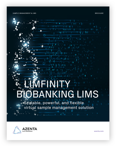 Limfinity® Biobanking LIMS Brochure​
